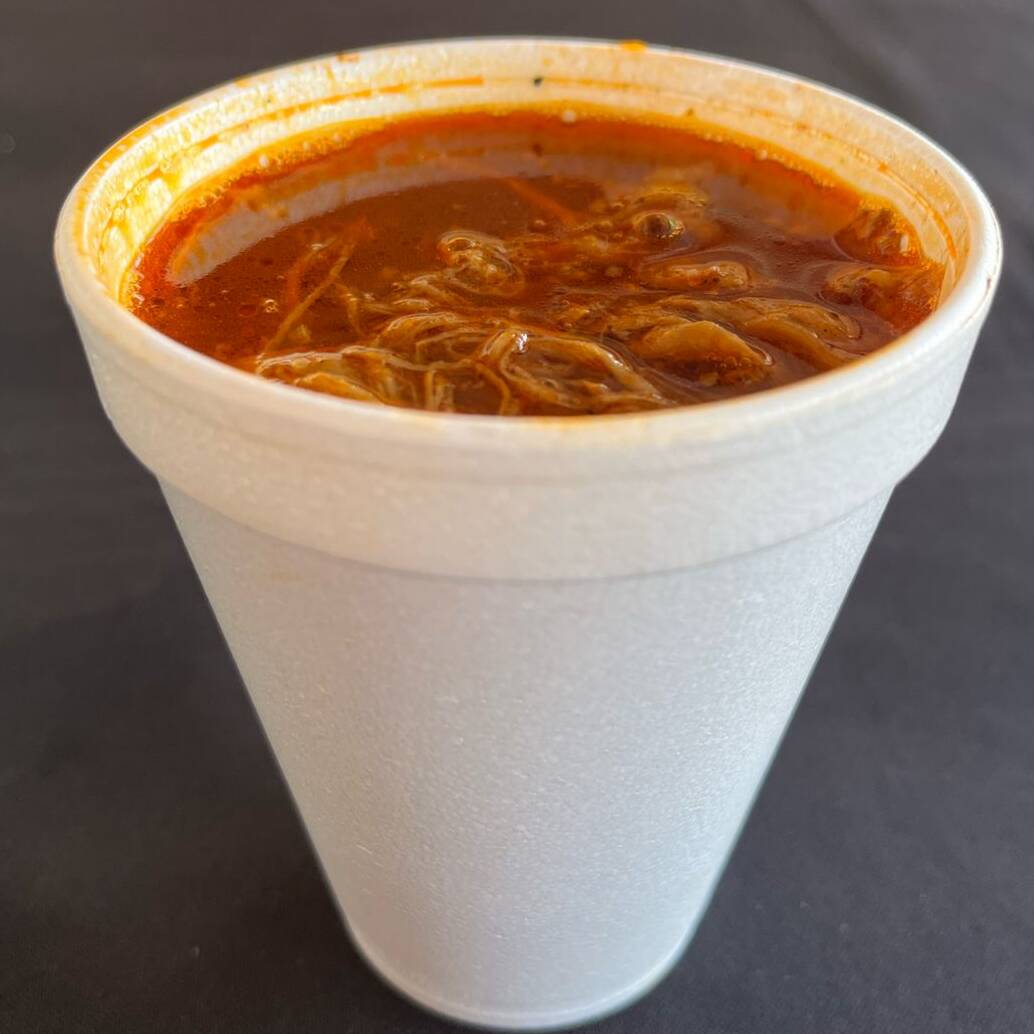 Consomé de Birria Con Carne