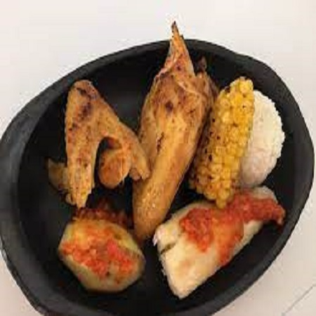 Gallina asada
