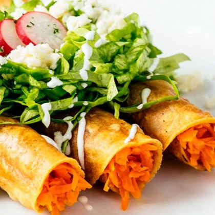 Tacos Dorados De Papa (4pz)