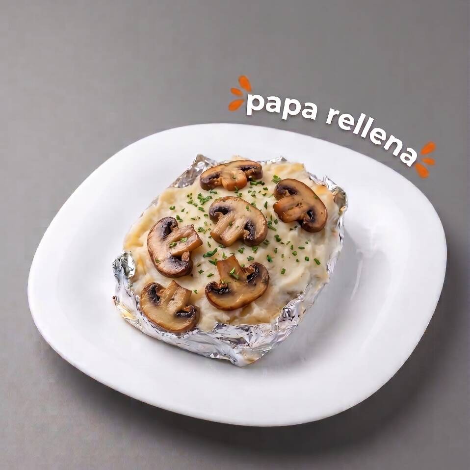 Papas, Crema y Queso, Vegetariano