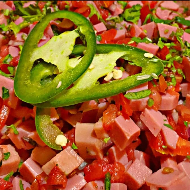 Salchicha a la Mexicana