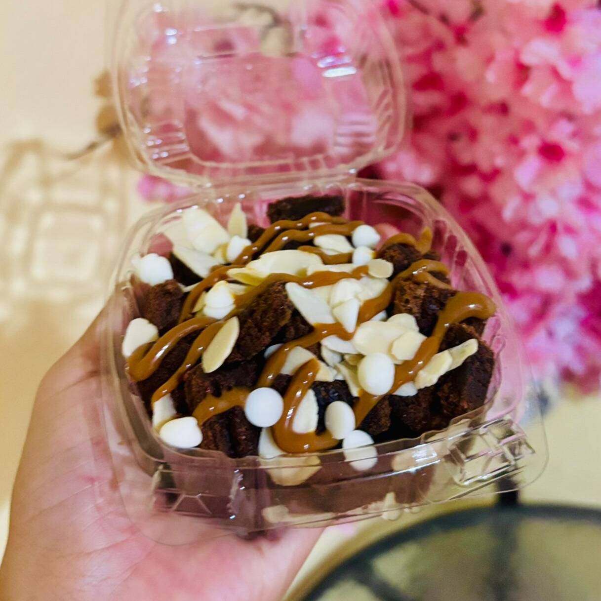 Trocitos de Brownie