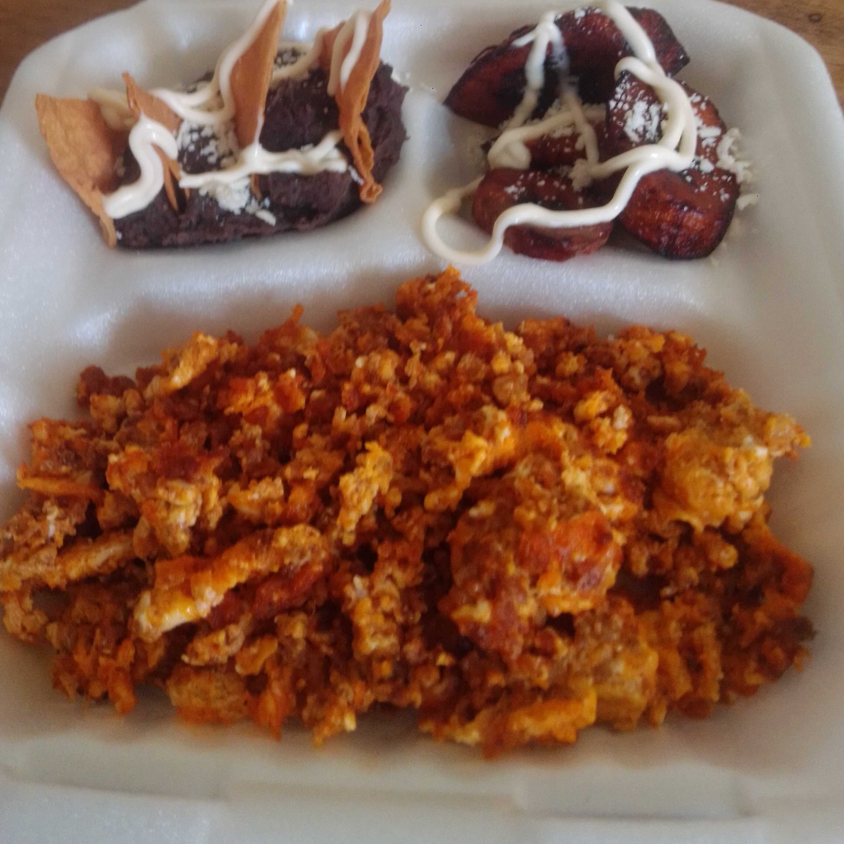 Huevos con Chorizo