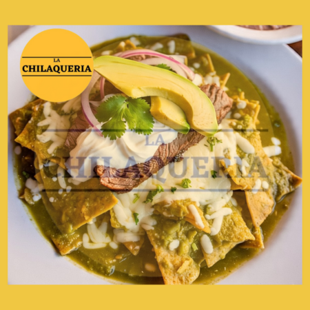 Chilaquiles Verdes con Carne