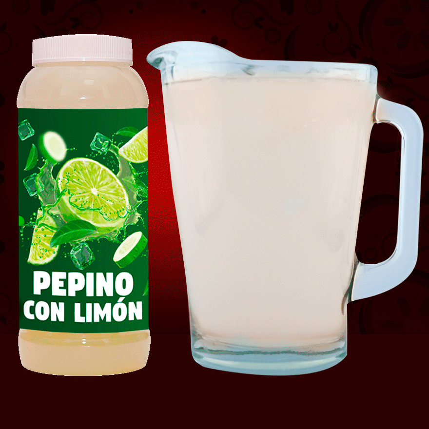 Agua de Pepino con Limón 1 L