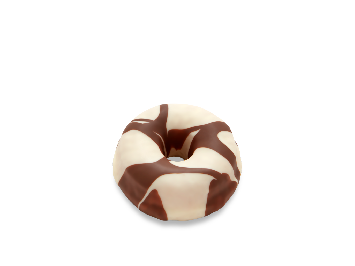 Dona Chocolate Black and White