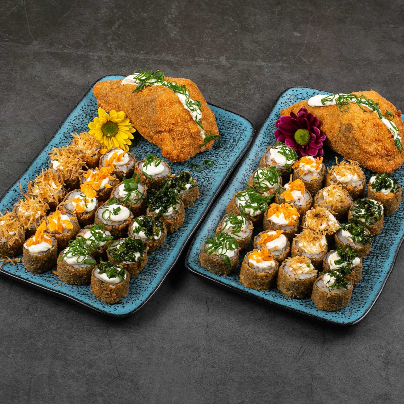 40 hot holl com cream cheese, cebolinha, batata, couve e doritos.