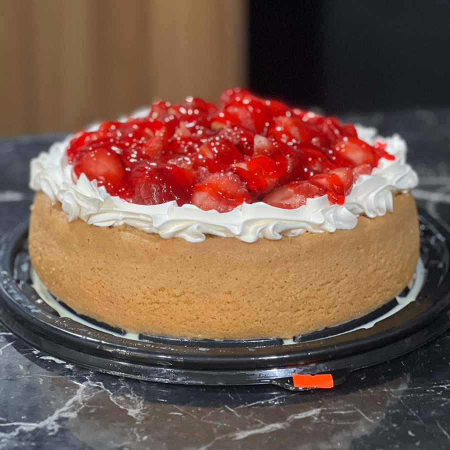 Pastel de Tres Leches con Fresas "Nude"