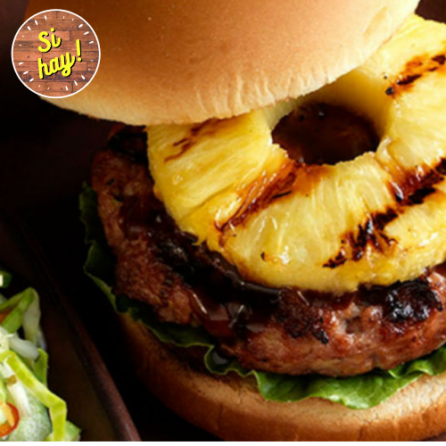 Hamburguesa Hawaiana JUMBO