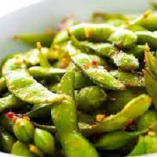 Edamame Asadas con Soya