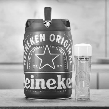 De Barril Clara HEINEKKEN.
