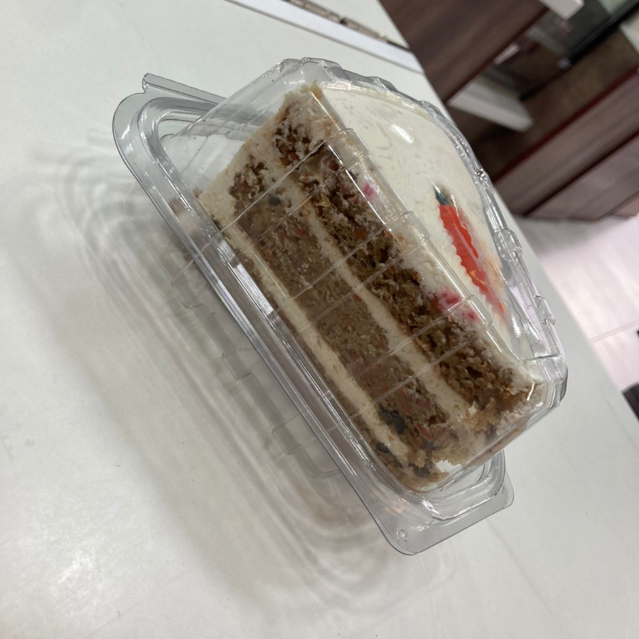 Rebanada Pastel de Zanahoria