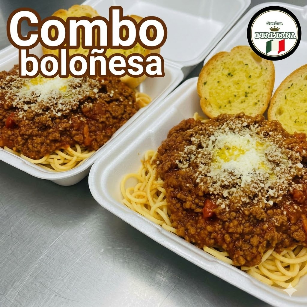 Combo Boloñesa