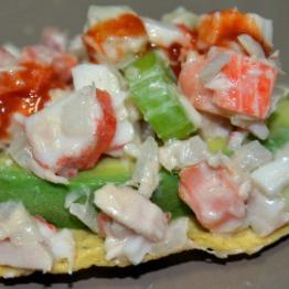 Tostada de Surimi