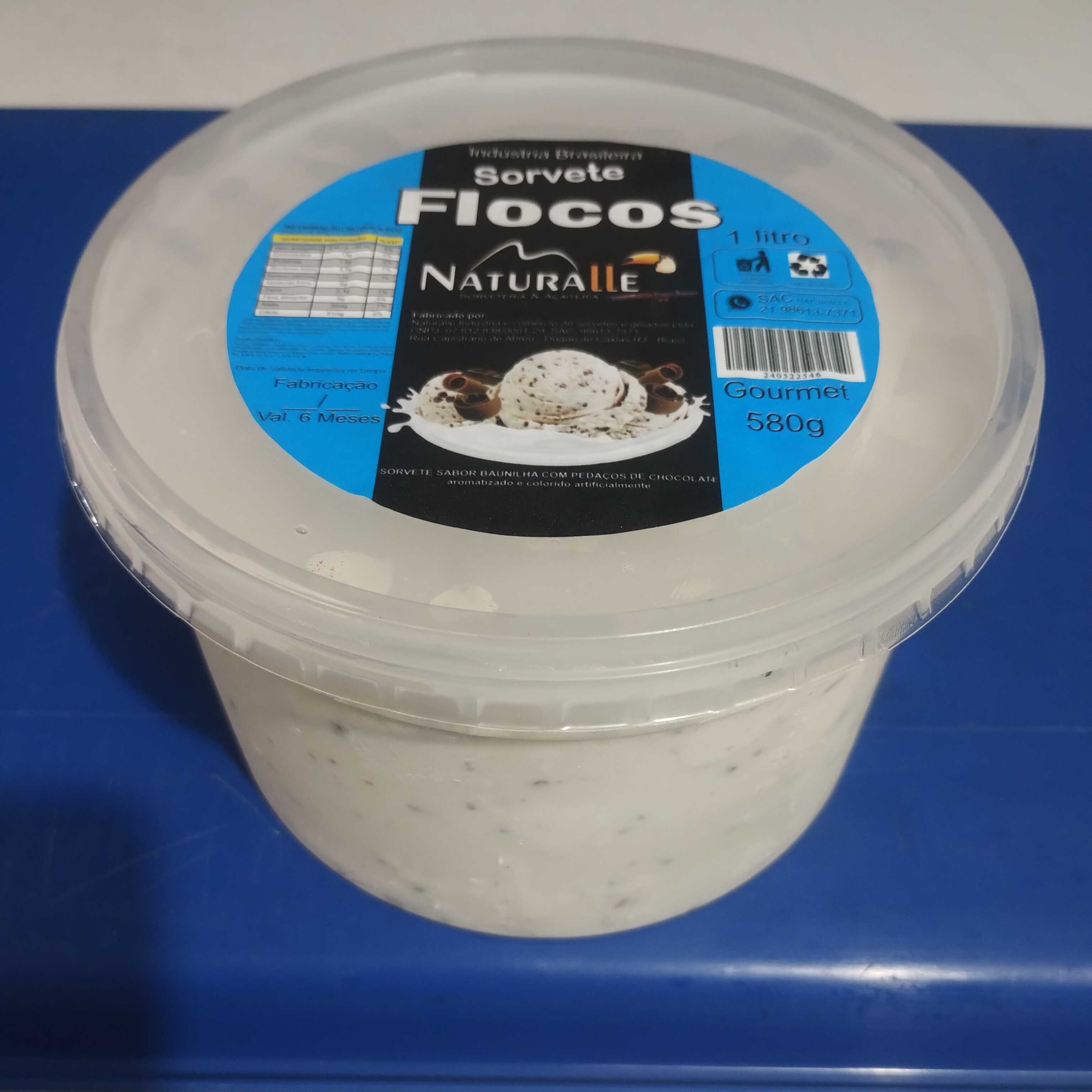 1 litro SORVETE SEM GORDURA HIDROGENADA