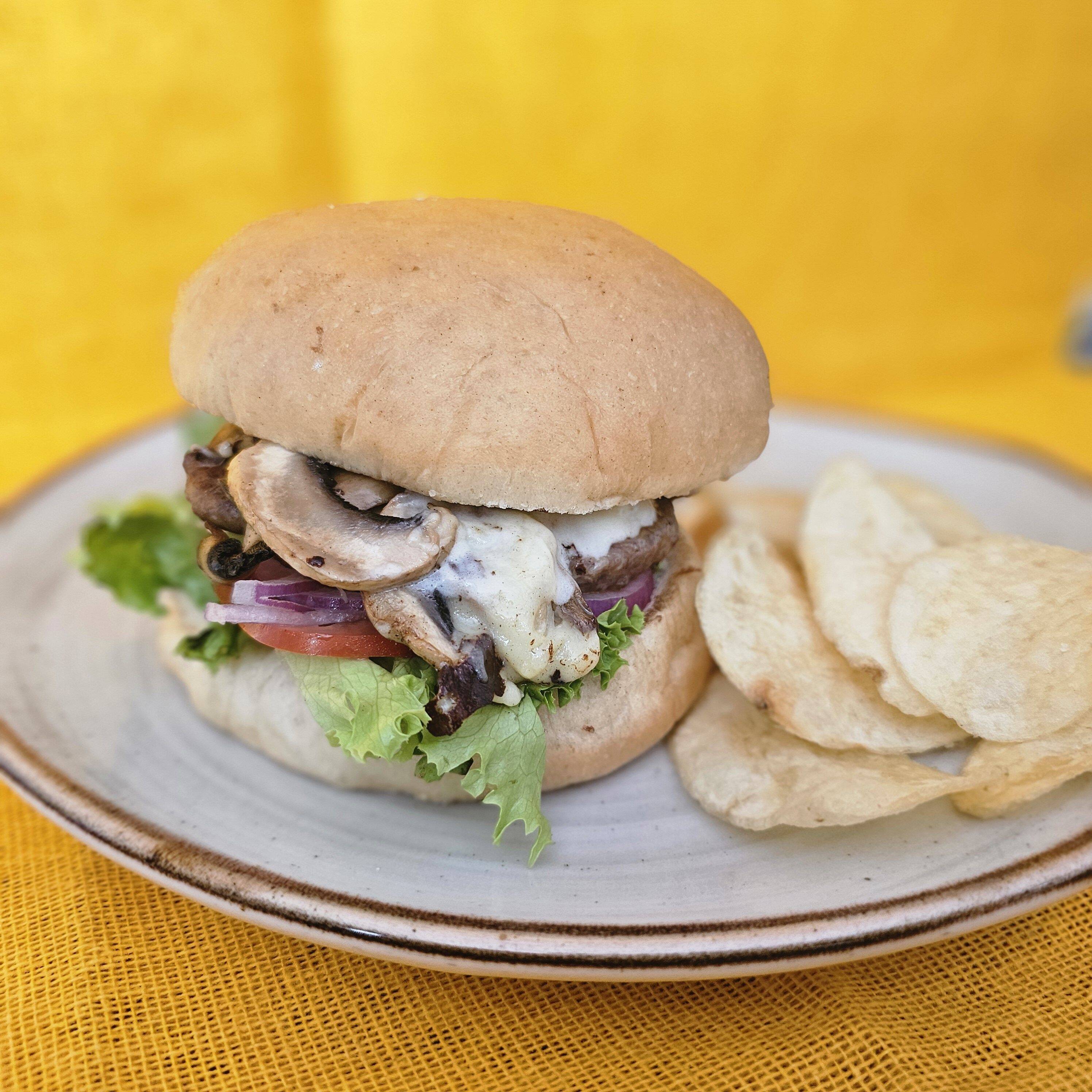 HAMBURGUESA CHAMPIÑON