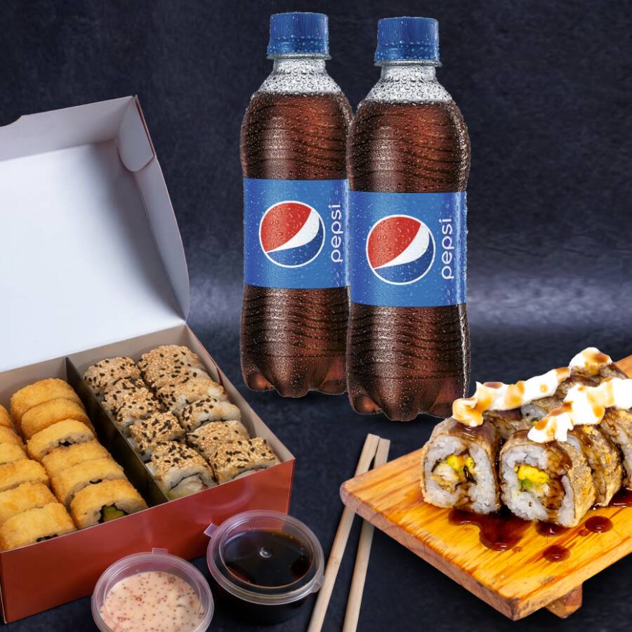 Combo 36 Makis y 2 pepsis