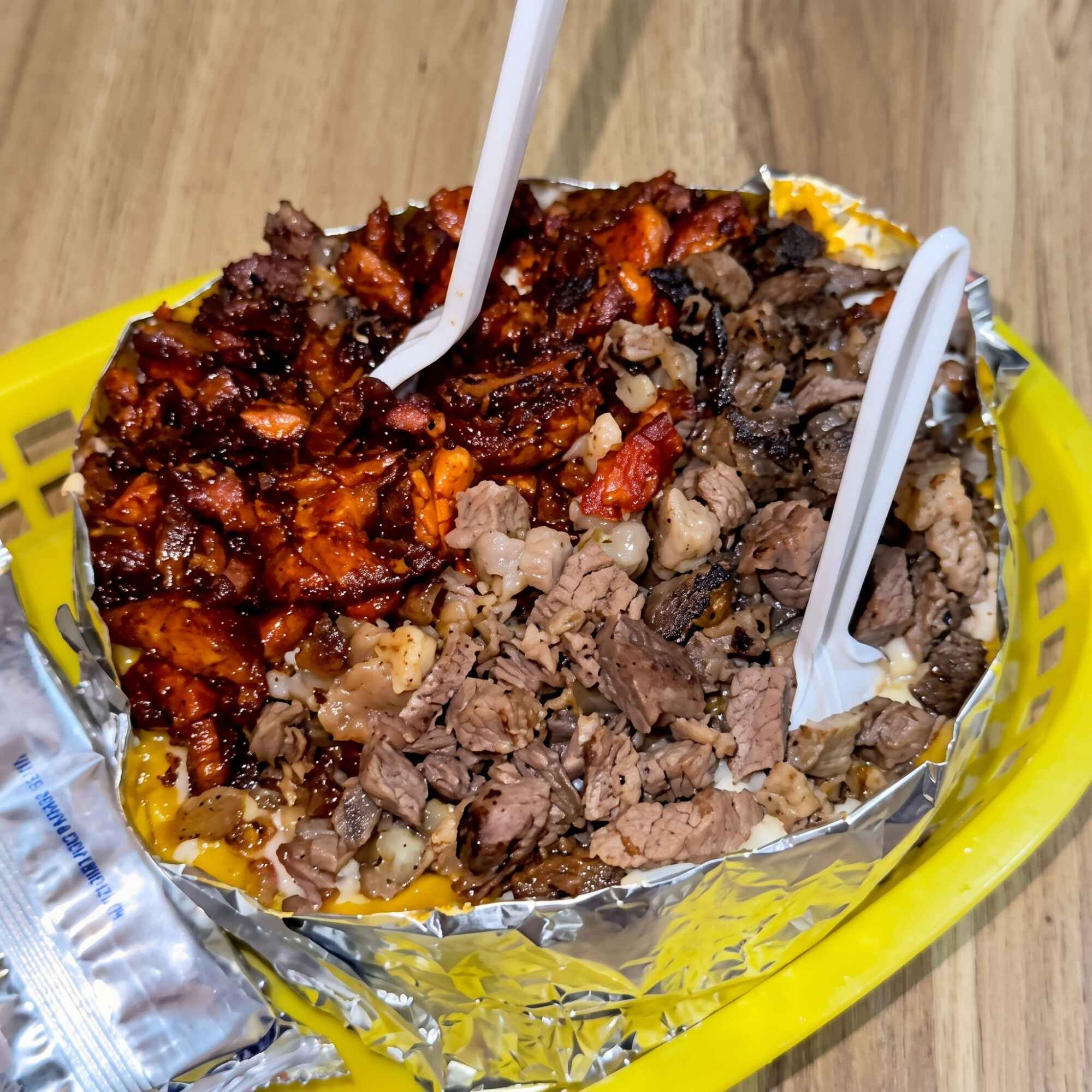 Papa Asada Mixta