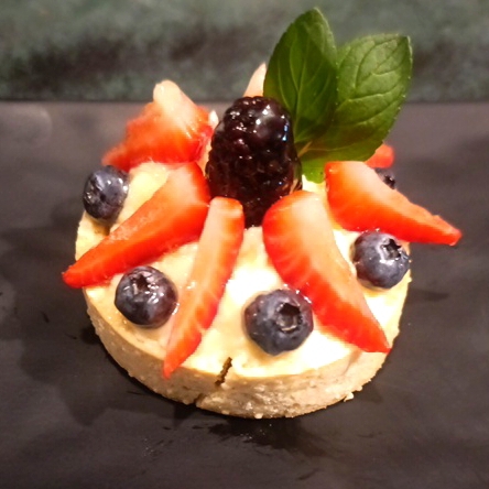 Tarta de frutos rojos