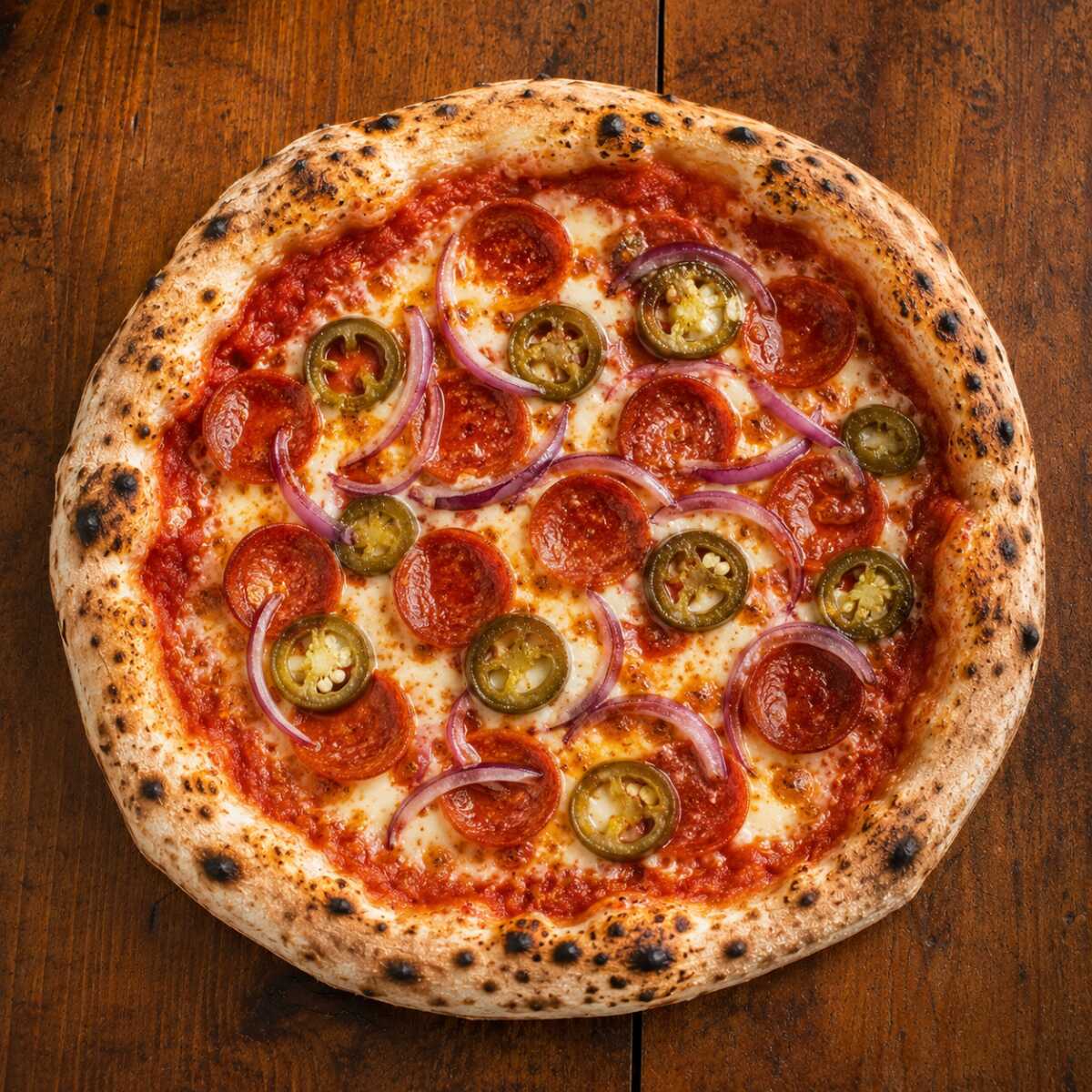 Pizza Pepperoni Fuego (30 Cm)