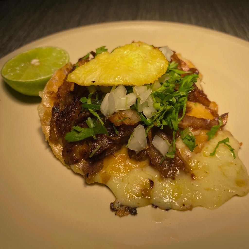 4 Tacos al pastor + Refresco