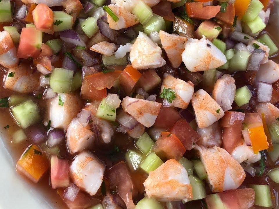 Litro de ceviche mixto