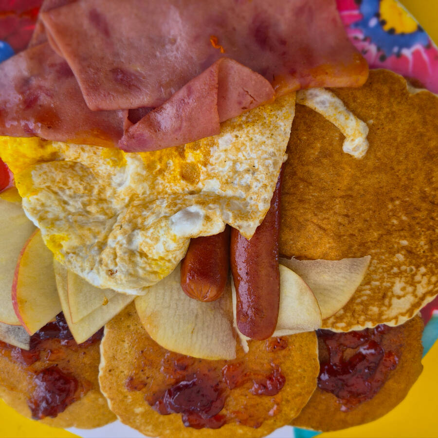 Hot Cakes de Avena Sencillos