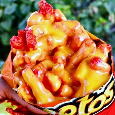 Hot cheetos americanos (crunchy)
