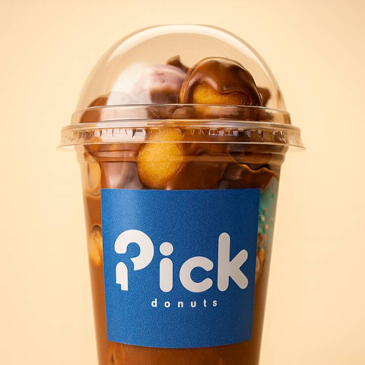 Bolinhas de Donuts fresquinhas e fofinhas com cobertura de Creme de Avelã