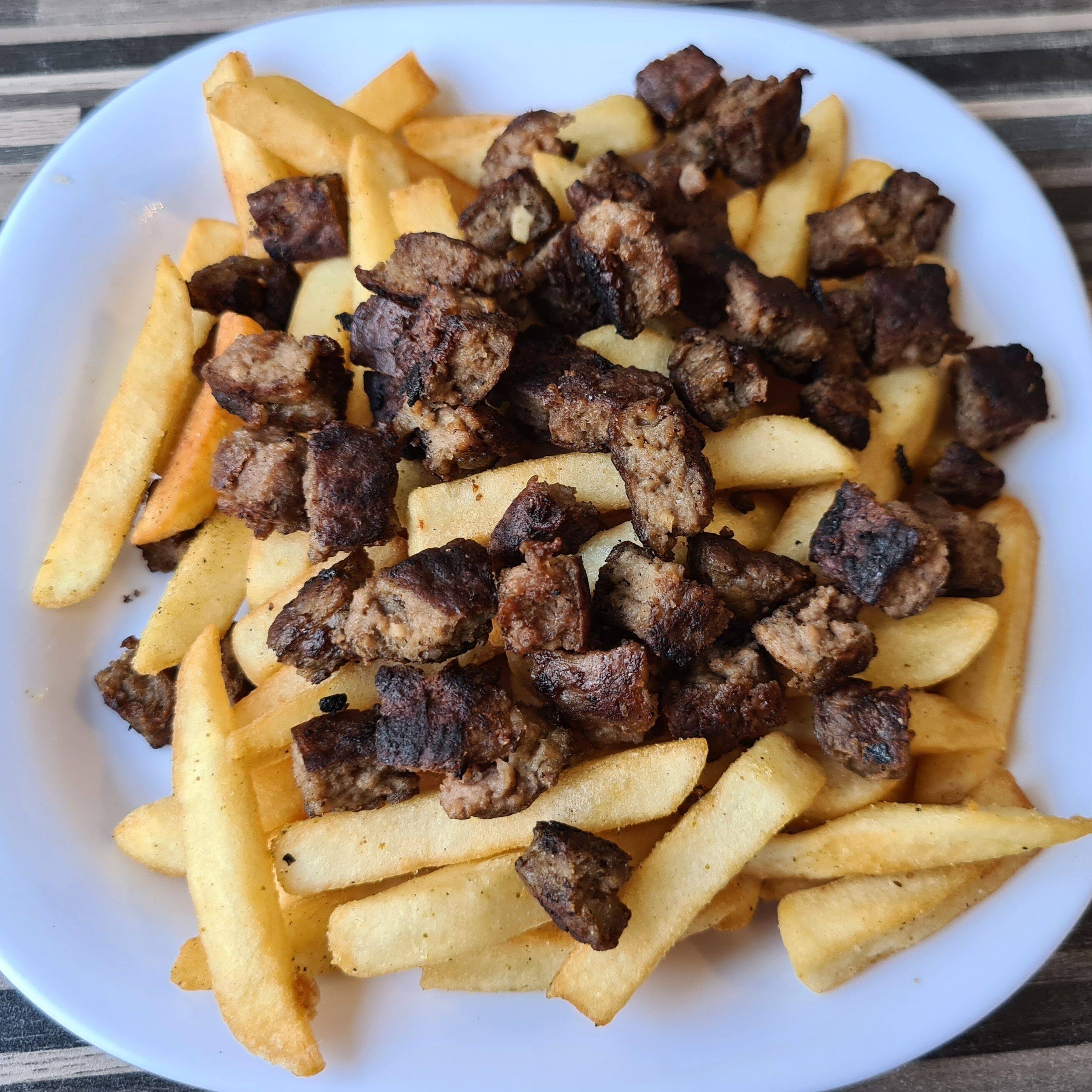 Papas c/Arrachera