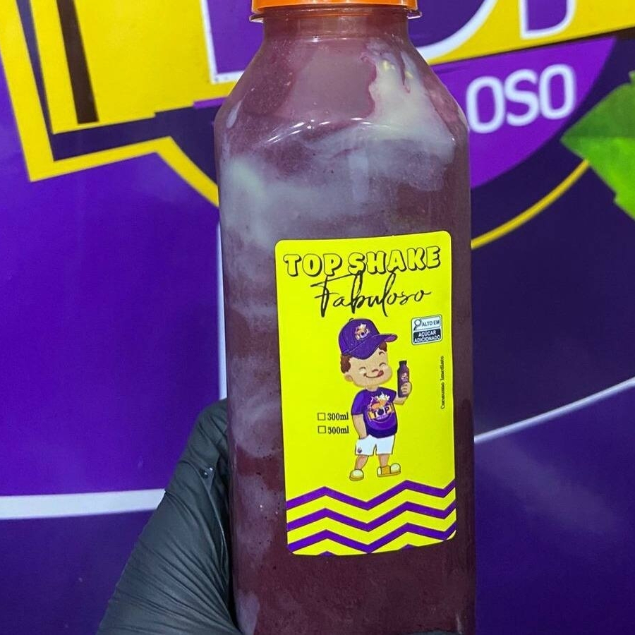 Açaí batido na garrafa 500ml
