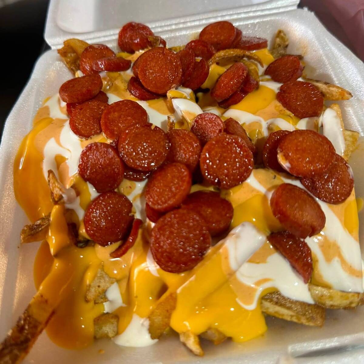 Salchipapas Medianas