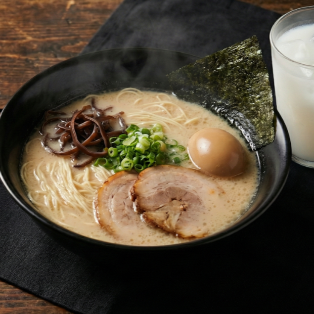 Tonkotsu ramen y calpis