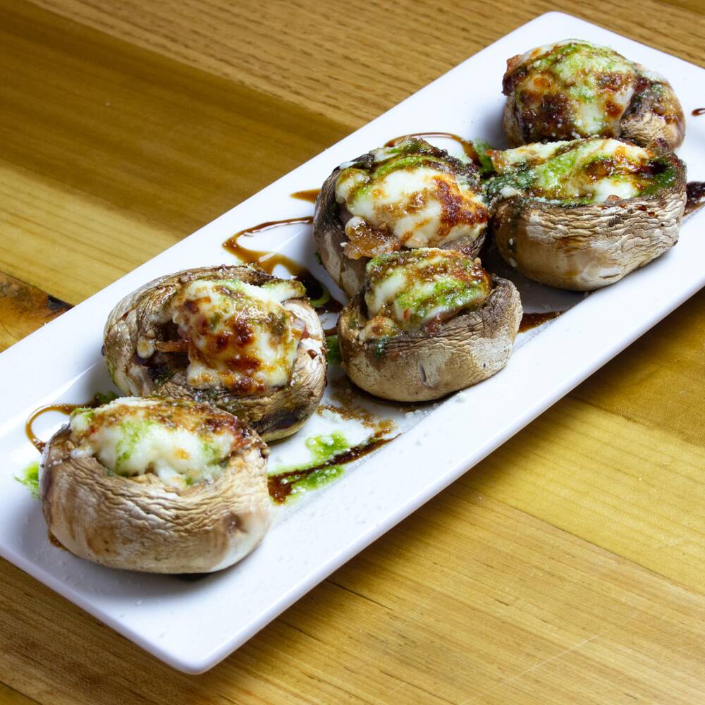 Funghi Ripieni Al Forno