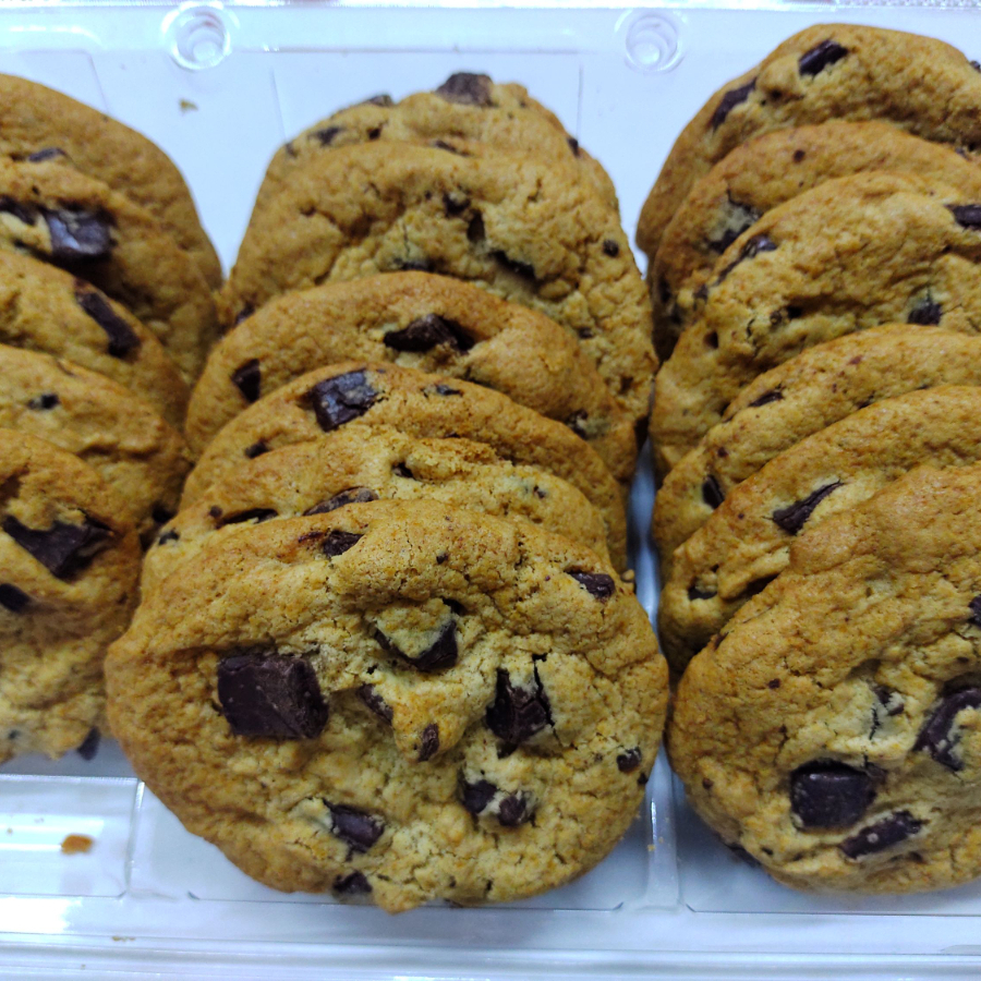 Galleta de chispas chocolate