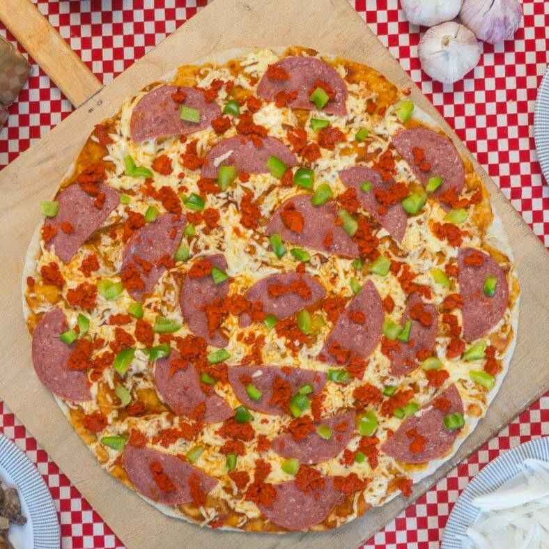 Pizza Grande 3 Ingredientes 🍕