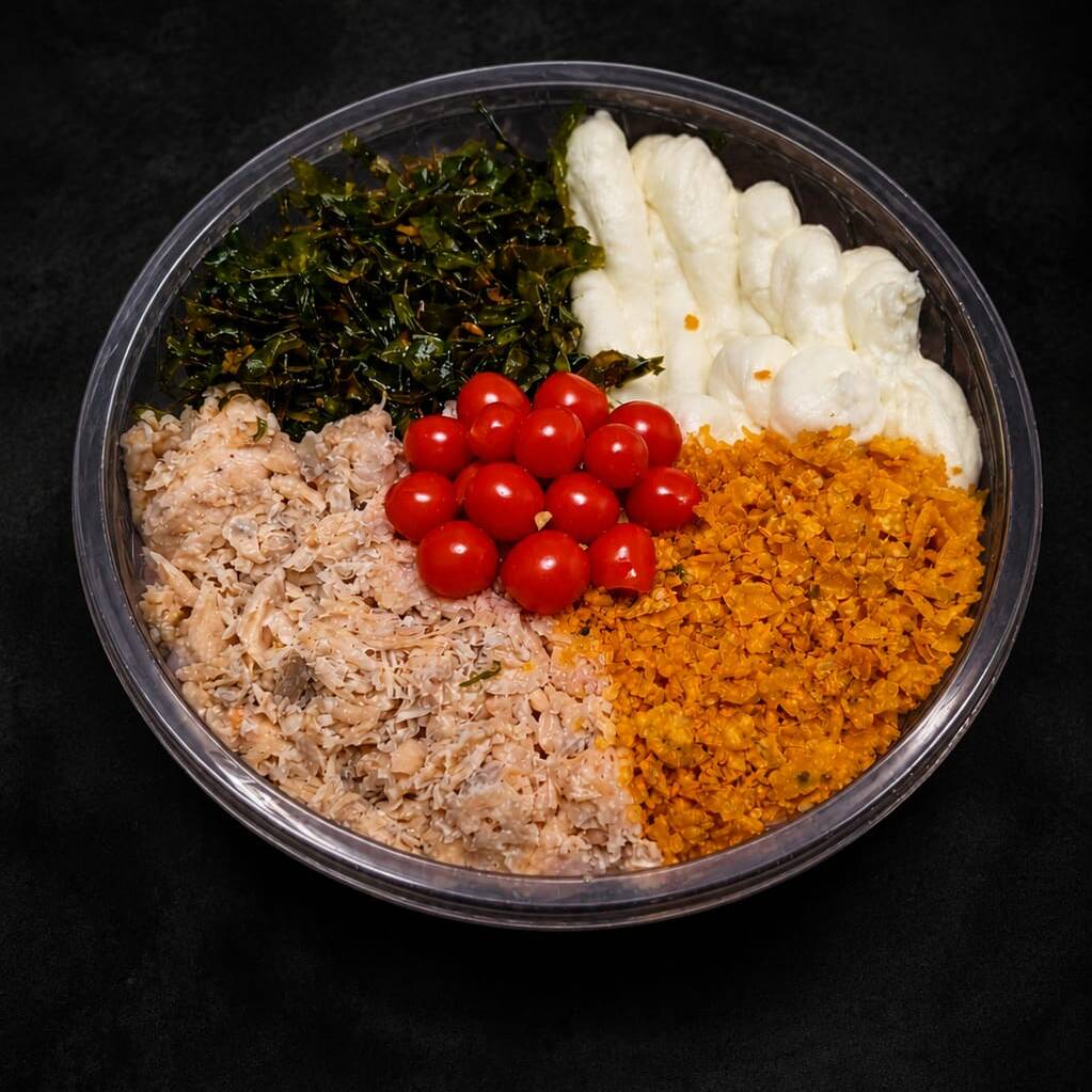 Monte seu poke conforme o seu gosto, escolha quantas gramas de arroz vc quer e adicione os seus adicionais preferidos.
(sugestão ideal 5 adicionais)