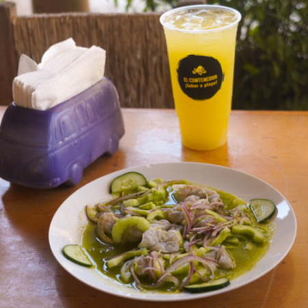Combo Aguachile + 1 Agua Fresca 1 Lt