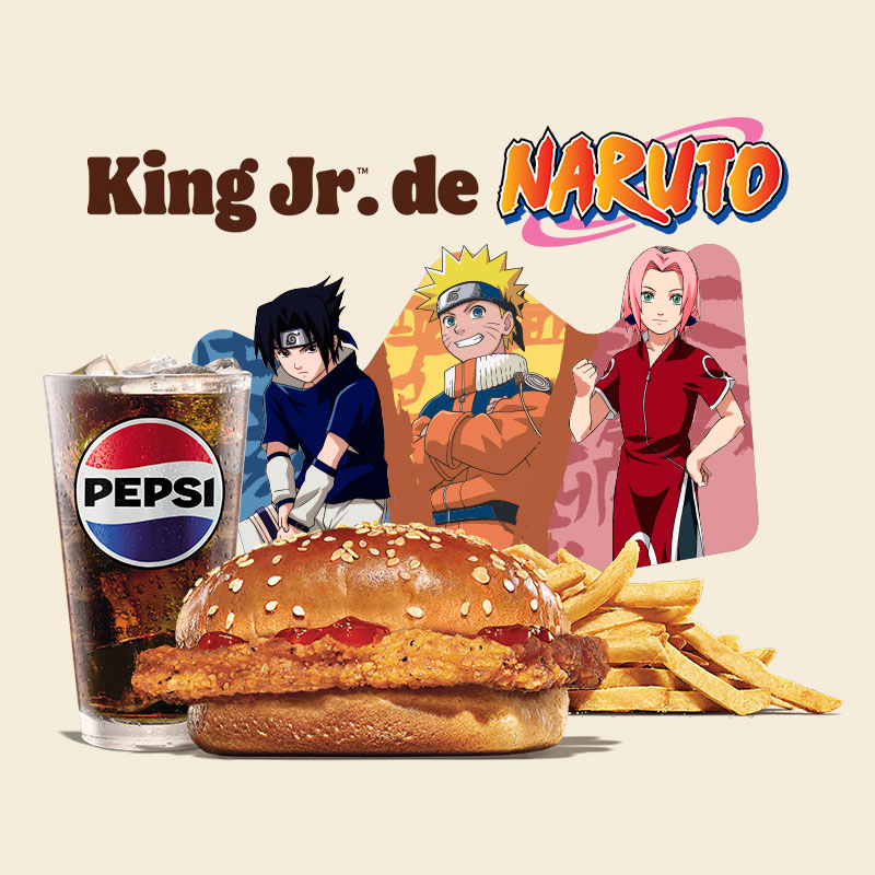 King Jr Hamburguesa de Pollo