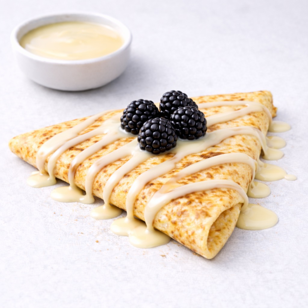 Crepa de Philadelphia con Zarzamora
