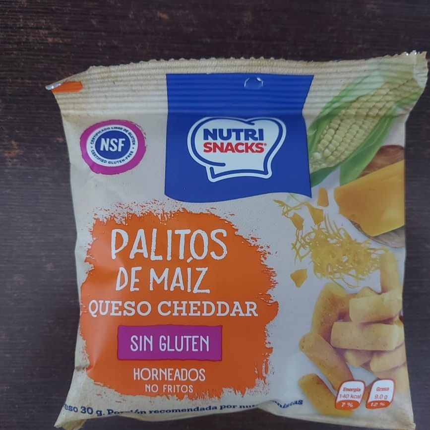 Palitos de Maiz Queso Cheddar