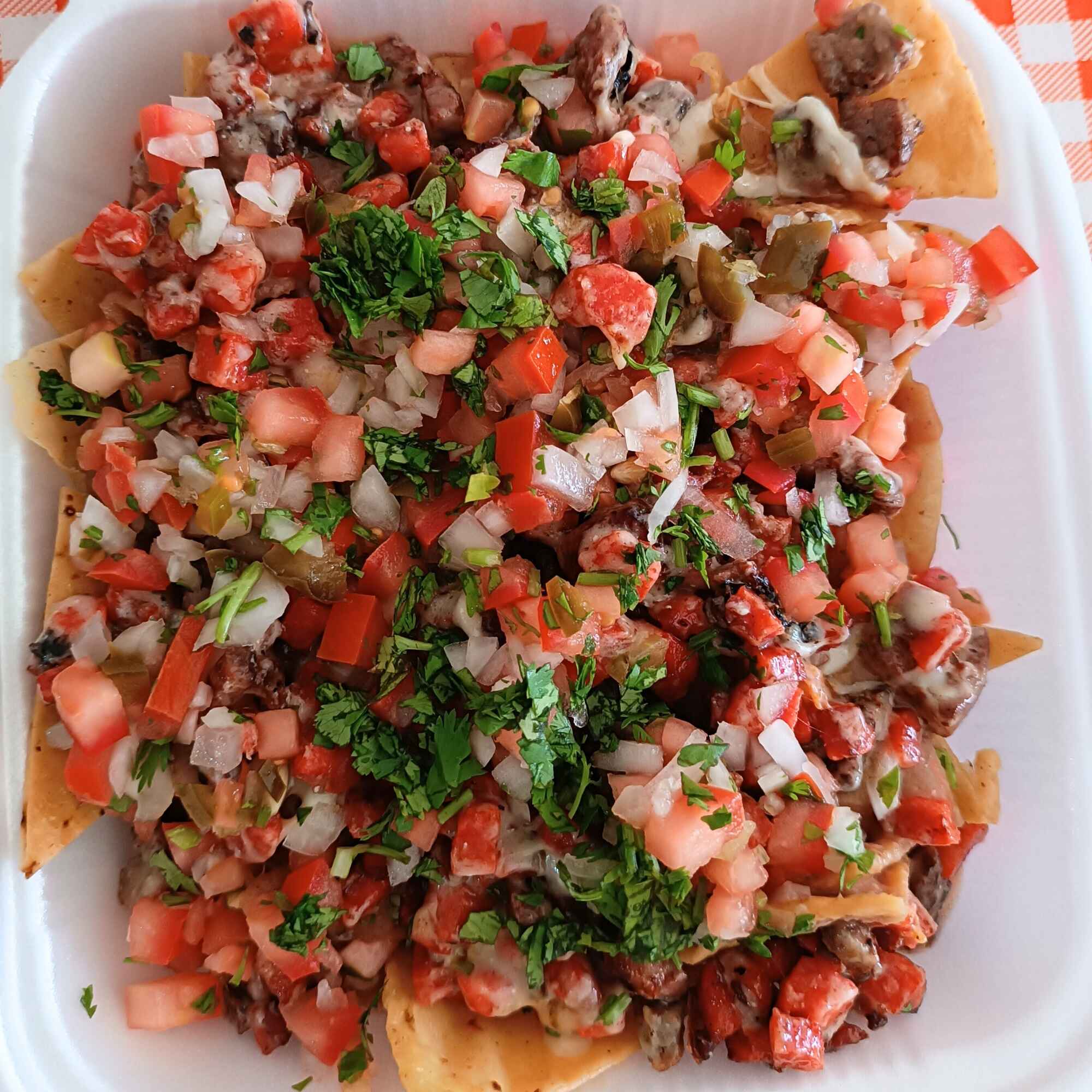 Nachos Arriero ( Arrachera y chorizo)