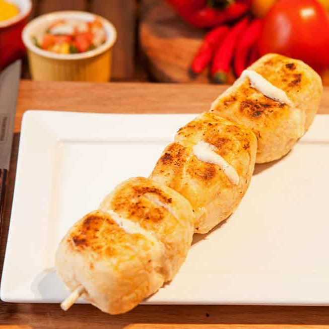 Pasta de alho e queijo