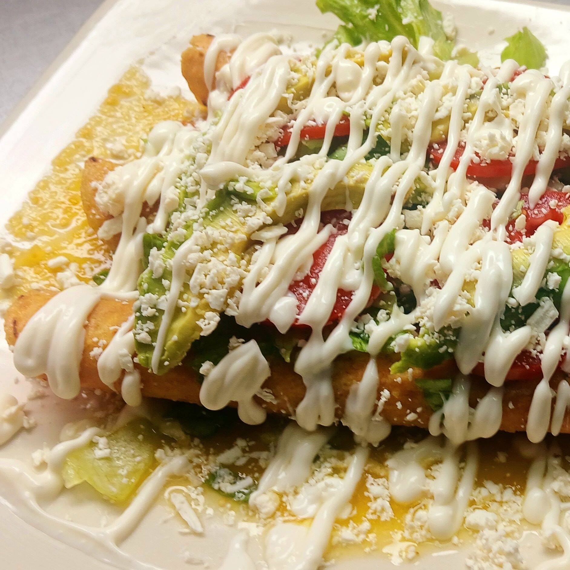 Flautas de Res, Pollo 4 Pzas