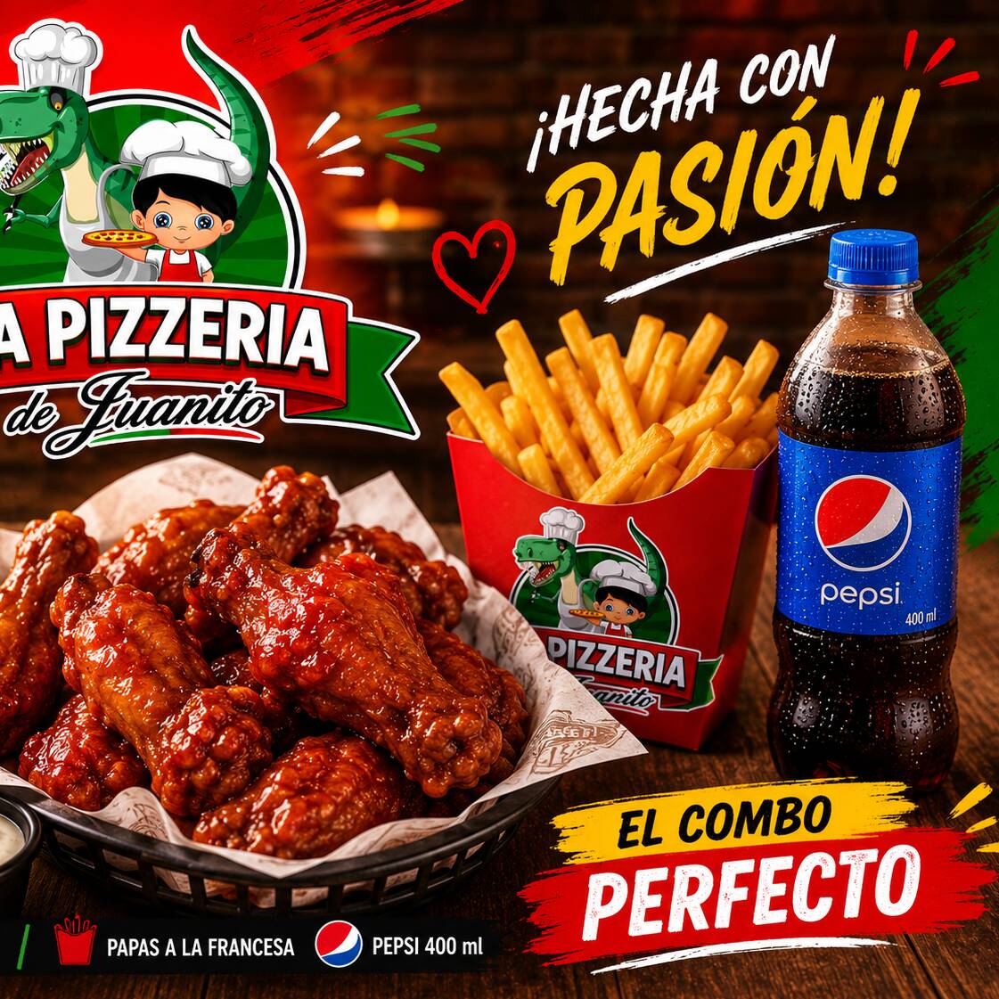 Combo Terodactilo