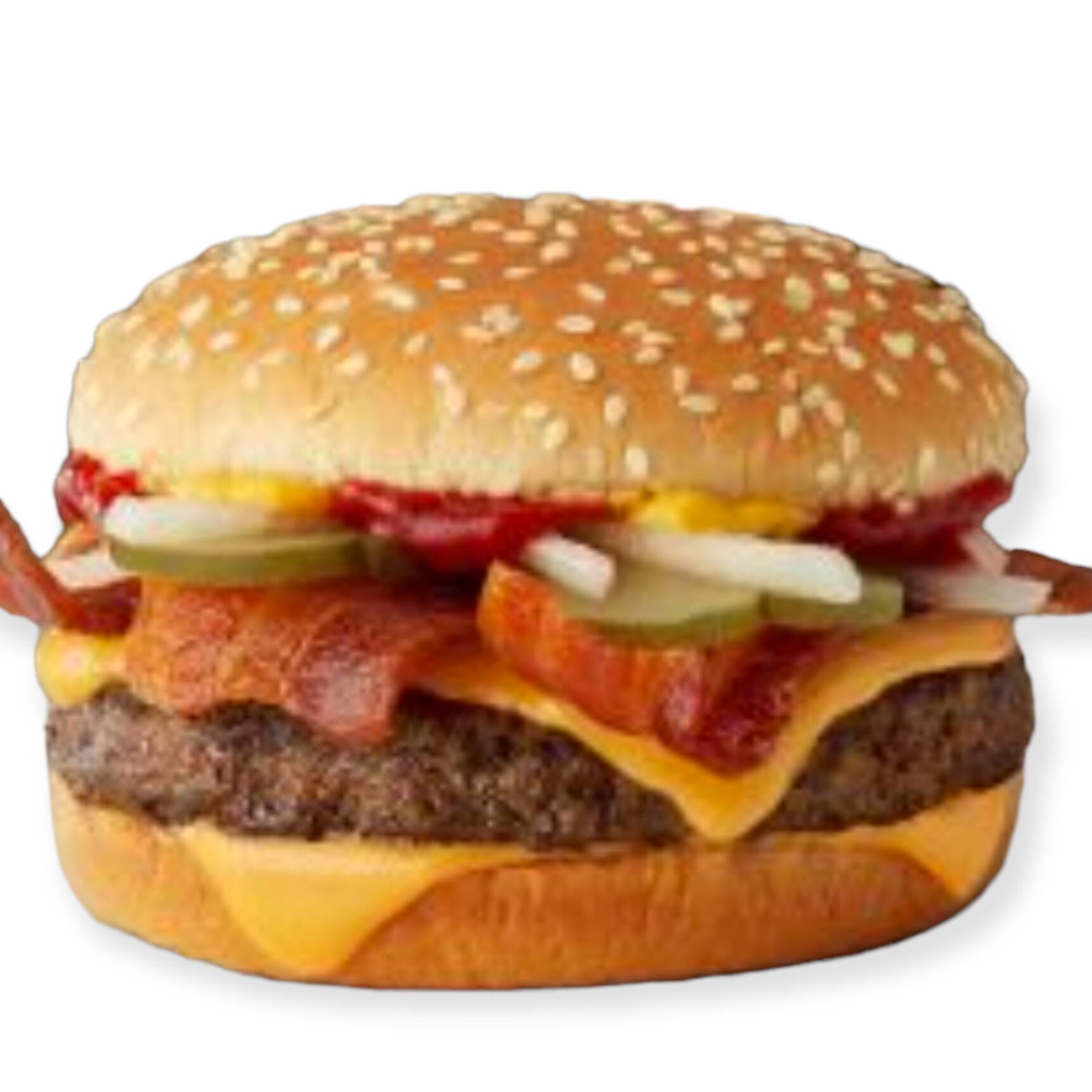 Bacon bbqburger