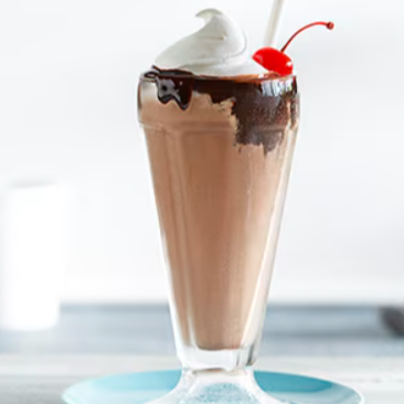 Malteada de chocolate