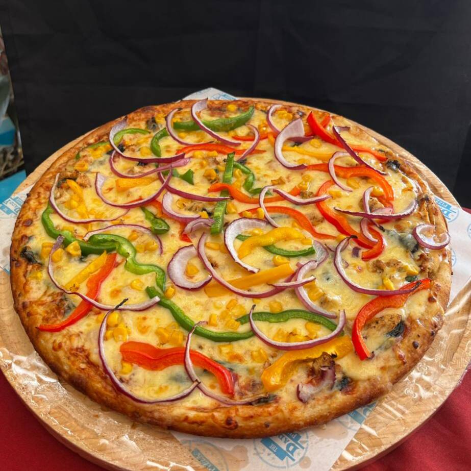 Pizza de Pollo Jardinera