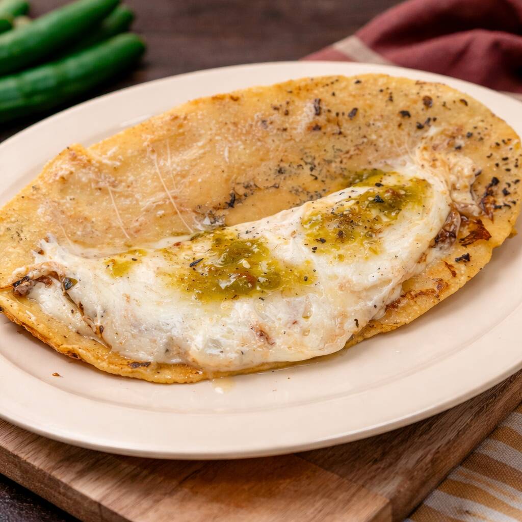 Quesadillotas de Tortilla Hecha Amano de Queso