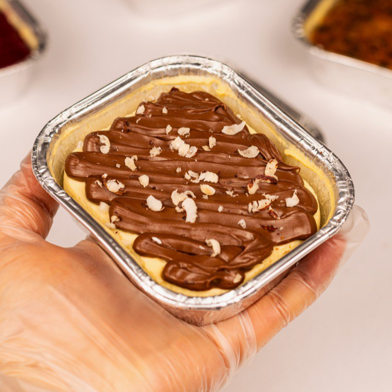 Mini Cheesecake Crema de Avellana